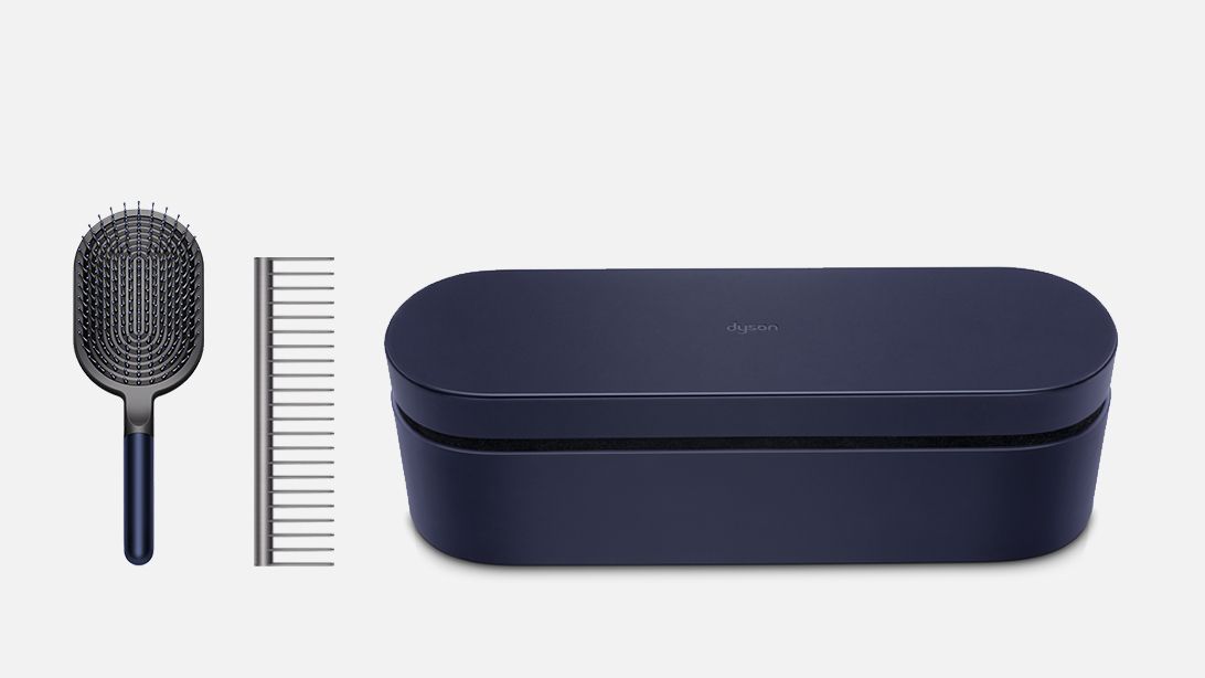 Abbildung, auf der Dyson Zubehör zu sehen ist